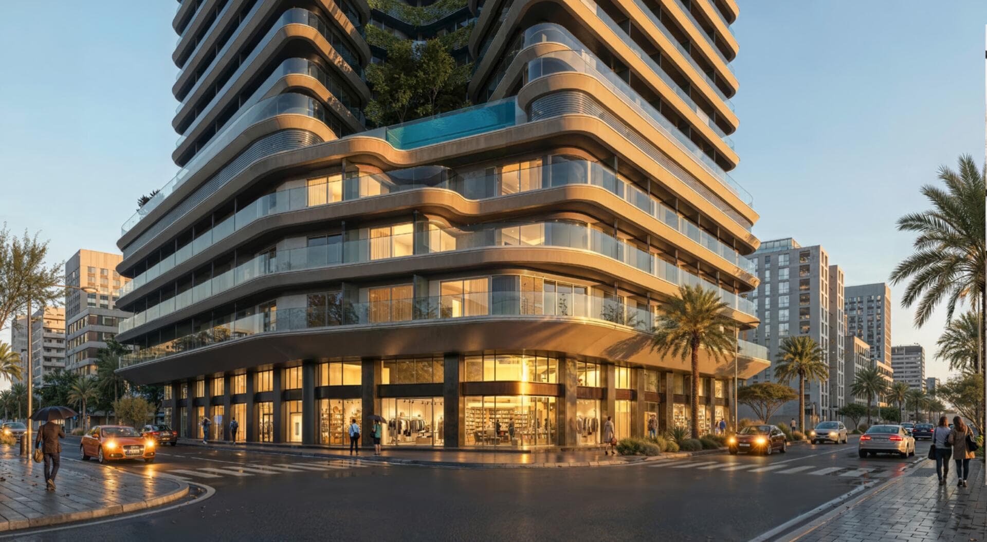 Azizi Rose — new off-plan project in Downtown Jebel Ali, Dubai